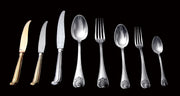 Boin-Taburet:  282pc. Antique French Sterling Silver Flatware Set, 18 Serving Pieces + Chest.