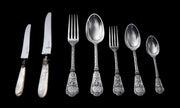 Odiot - 184pc. Chareaubriant 19th Century Antique French Sterling Silver Flatware Set + Chest !