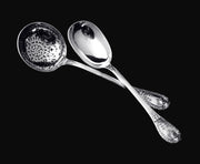 Odiot - 261pc. Antique French 950 Sterling Silver Flatware Set, Louis XVI Model, Service for 24, 15 Svg. Pcs. !