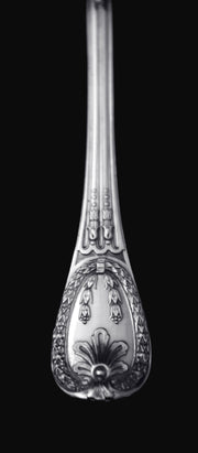 Odiot - 261pc. Antique French 950 Sterling Silver Flatware Set, Louis XVI Model, Service for 24, 15 Svg. Pcs. !