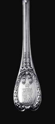 Odiot - 261pc. Antique French 950 Sterling Silver Flatware Set, Louis XVI Model, Service for 24, 15 Svg. Pcs. !