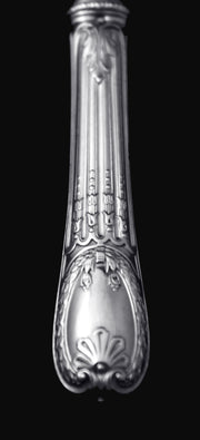 Odiot - 261pc. Antique French 950 Sterling Silver Flatware Set, Louis XVI Model, Service for 24, 15 Svg. Pcs. !