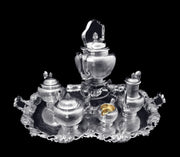 Odiot - 6pc. Antique French Sterling Silver Tea Set, Like New Condition, 1890s.