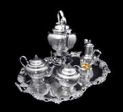 Odiot - 6pc. Antique French Sterling Silver Tea Set, Like New Condition, 1890s.