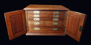 Puiforcat (Hermes) - 306 pcs. Antique French Sterling Silver Flatware Set, 18 Serving Pieces + Storage Chest & No Monograms!