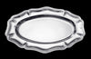 Puiforcat (Hermes) - A Stunning 19th Century, 2-Piece, 950 Sterling Silver, Louis XVI Serving Platter Set , circa 1890s - MINT!