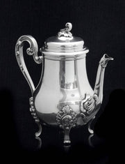 D.R. - French 5pc. Louis XVI Silver Plate Tea Set - Museum Quality !