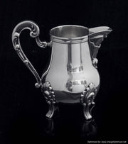 D.R. - French 5pc. Louis XVI Silver Plate Tea Set - Museum Quality !