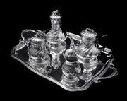 Christofle (Cardeilhac) - 4pc. Antique French Louis XVISterling Silver Tea Set + Serving Tray !