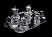 Christofle (Cardeilhac) - 4pc. Antique French Louis XVISterling Silver Tea Set + Serving Tray !