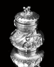 Christofle (Cardeilhac) - 4pc. Antique French Louis XVISterling Silver Tea Set + Serving Tray !