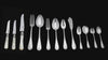 Bloch & Eschwege - 273pc. Antique French 950 Sterling Silver Flatware Set, Rare Mother of Pearl Knives.