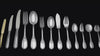 Lapparra - 328pc. Antique Louis XVI French 950 Sterling Silver Flatware Set + Cabinet