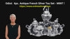Odiot - 6pc. Antique French Sterling Silver Tea Set, Like New Condition, 1890s.