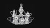 Keller - 8pc. Louis XVI 19th Century 950 Sterling Silver Tea Set, Museum Quality