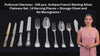 Puiforcat (Hermes) - 306 pcs. Antique French Sterling Silver Flatware Set, 18 Serving Pieces + Storage Chest & No Monograms!