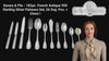 Savary & Fils - 182pc. French Antique 950 Sterling Silver Flatware Set, 26 Svg. Pcs. + Chest