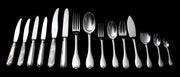 Puiforcat (Hermes) - 299pc. Antique French Sterling Silver Flatware Set, Vauban, Excellent Condition, No Monograms !