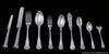 Puiforcat (Hermes) & Henin - 195pc. Antique 19th Centiry French 950 Sterling Silver Flatware Set for 18.