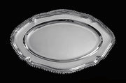 Aucoc - Antique French 950 Sterling Silver Serving Platter + Storage Wrap