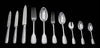 Aucoc - 217pc Antique French 950 Sterling Silver Flatware Set - 1890s