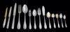 Lapparra - 220pcs. French 950 Sterling Silver Flatware Set, Custom Mahogany Cabinet