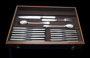 Henin - 171pc French Antique Louis XVI 950 Sterling Silver Flatware Set