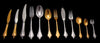 Keller - 198pc Antique French 950 Sterling Silver & Vermeil Flatware Set + Christofle Storage Chest