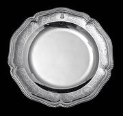 Christofle (Cardeilhac) - Two Louis XVI French Antique 950 Sterling Silver Serving Platters