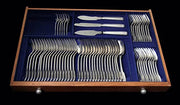 Savary - 277pc. Antique French Sterling Silver Flatware Set, 26 Serving Pieces, 1890s