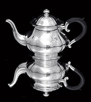 Jezler - 6pc. Antique 19th Century Silver Tea Set, LIke New Condition.