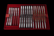 Odiot - 126pc. Antique 19th Century French 950 Sterling Silver Flatware Set + Storage Chest !