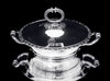 Odiot - 3pc. Antique French 19th Century 950 Sterling Silver Covered Vegetable Server - LIKE NEW !