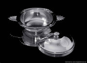 Christofle - 2pc. Covered Art Deco Silver Plate Vegetable Server + Serving Dish - Like New !