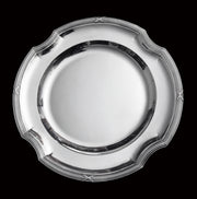 Puiforcat (Hermes) - 2 French Antique Round 950 Sterling Silver Serving Plates, 1890s