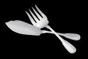Savary & Fils - 182pc. French Antique 950 Sterling Silver Flatware Set, 26 Svg. Pcs. + Chest